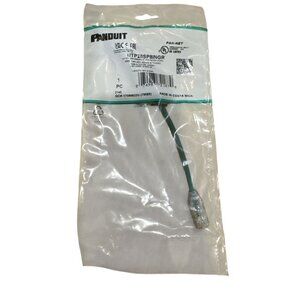 PANDUIT 1 pc Green UTP28SP8IN Copper Patch Cord Category 6 Performance